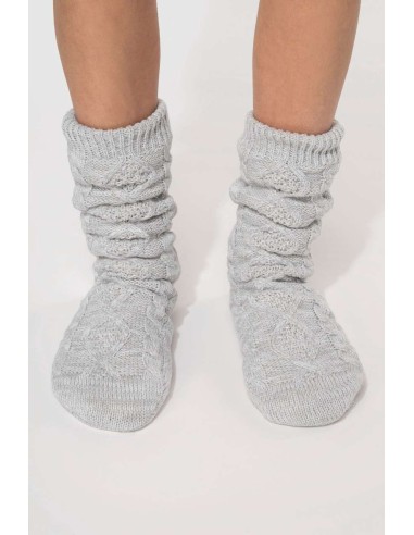 KAR-K815-SHERPA-LINED LOUNGE SOCKS